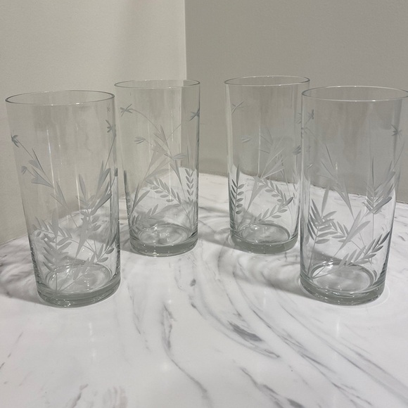 Set of 4 Mid Century Modern tumblers - Picture 1 of 5